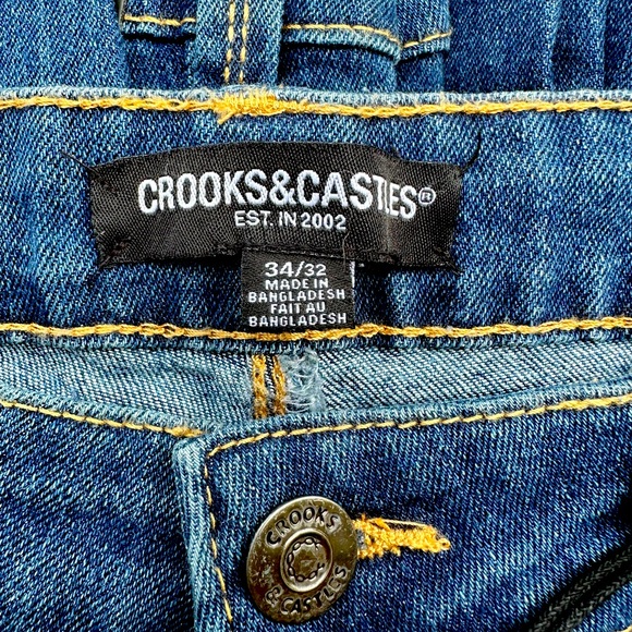 Crooks & Castles Jeans Nwt Crooks Castles Designer Mens Jeans